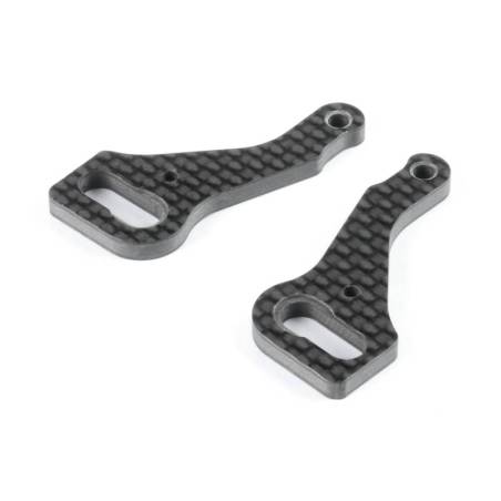 Placa delantera dirección carbono X4 izquierda + derecha Xray Ref. 303380