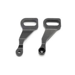 Placa trasera ARS aluminio X4 posición interna amortiguador derecho + izquierdo Xray Ref. 302387