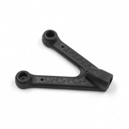 Trapecio superior fusión carbono X4 CFF medium delantero derecho/trasero izquierdo Xray 302133-M
