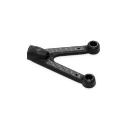 Trapecio superior fusión carbono X4 CFF medium delantero izquierdo/trasero derecho Xray 302143-M