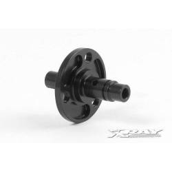 Eje intermedio aluminio negro Xray 305521-K