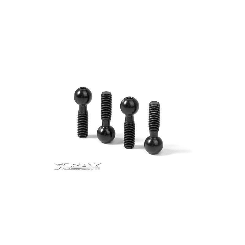 Rótula aluminio 8.4mm endurecida (4) Xray Ref. 337251