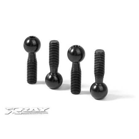 Rótula aluminio 8.4mm endurecida (4) Xray Ref. 337251