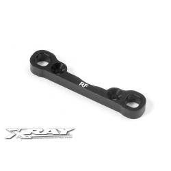 Placa convergencia trasera aluminio delantera 5 mm Xray 363310