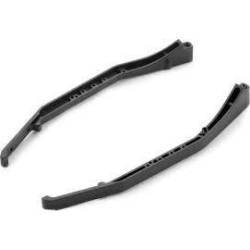 Guardas plástico izquierda + derecha largo grafito Xray 321255-G