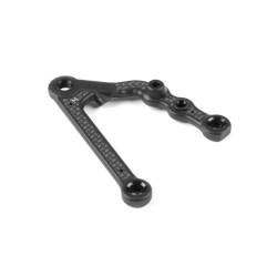Trapecio delantero inferior X4 posición interna amortiguador medium derecho Xray 302182-M