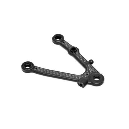 Trapecio trasero inferior fusión carbono CFF X4 medium Xray 303180-M
