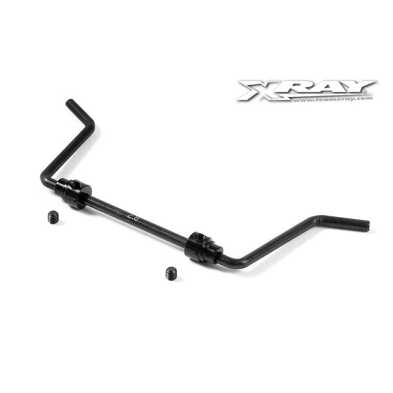 Barra estabilizadora trasera 2.8 mm set Xray 343428