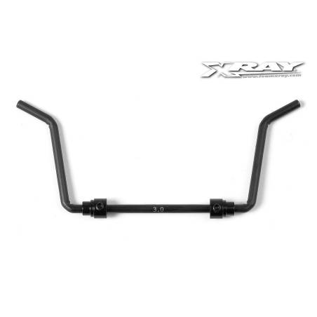 Barra estabilizadora trasera 3.0 mm set Xray 343430