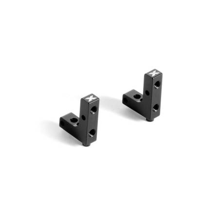 Soporte aluminio montaje servo T6 (2) Xray 366201