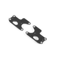 Placas carbono trapecio delantero 1.6 mm (R+L) Xray 362190
