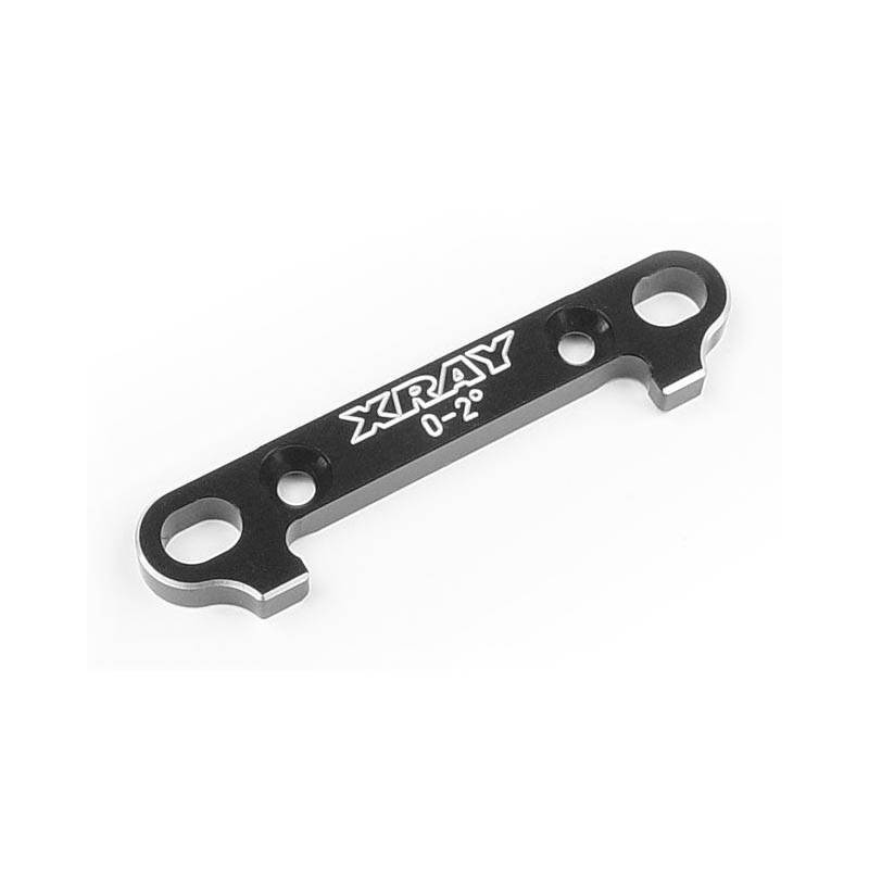 Placa antihundimiento trasera aluminio 0°-2° trasera 5 mm Xray 353320