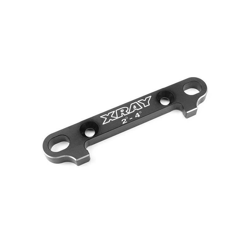 Placa antihundimiento trasera aluminio 2°-4° trasera 5 mm Xray 353322