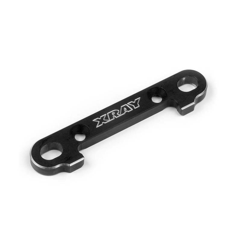 Placa convergencia aluminio trasera 5 mm Xray 353323