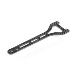 Soporte superior carbono X4'26 trasero dividido 1.6 mm Xray 301091-L