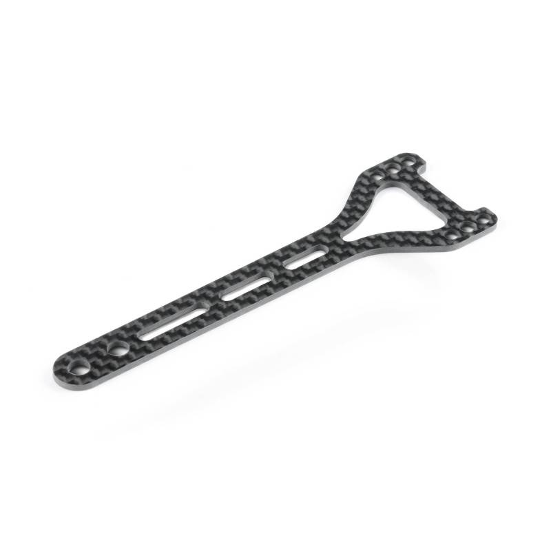 Soporte superior carbono X4'26 trasero dividido 1.6 mm Xray 301091-L
