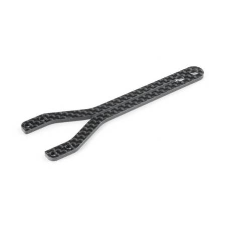 Soporte superior de carbono delantero dividido abierto 2.0mm X4'26 Xray Ref. 301090