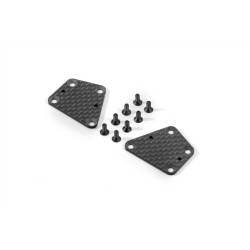 Placa trasera trapecio graphite 1.6mm (2) T4'14 Xray Ref. 303192