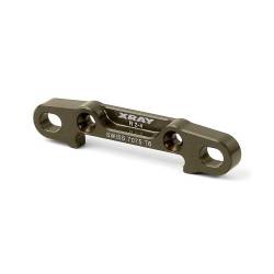 Placa antihundimiento trasera aluminio 2°-4° XB808 trasera Xray 353326