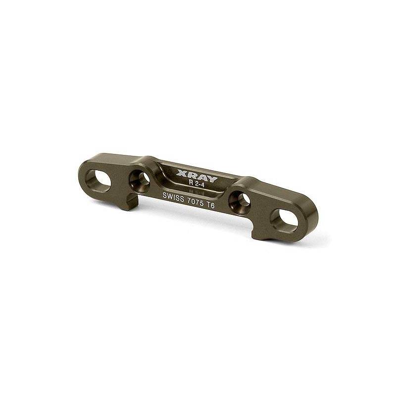 Placa antihundimiento trasera aluminio 2°-4° XB808 trasera Xray 353326