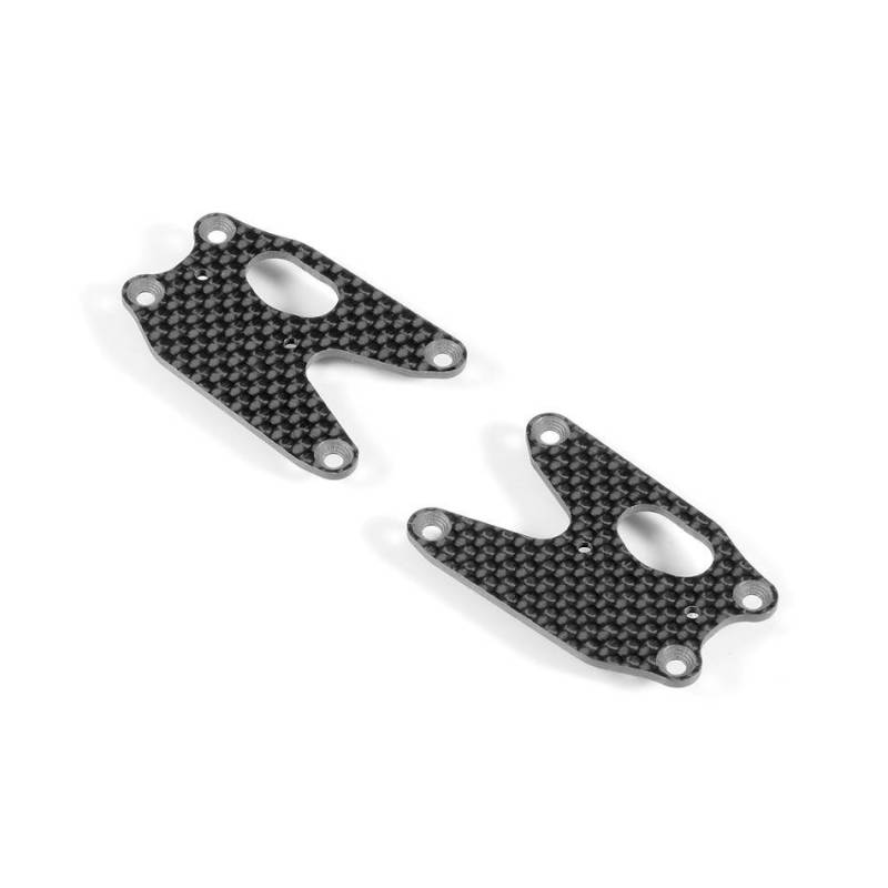 Placas carbono trapecio trasero 1.6 mm (R/L) Xray 363190