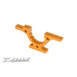 Soporte ajustable inferior delantero/trasero T4 alu naranja Xray 303028-O