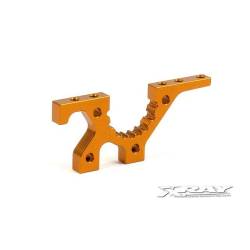 Soporte ajustable suspensión delantera inferior T3 alu naranja Xray 302027-O