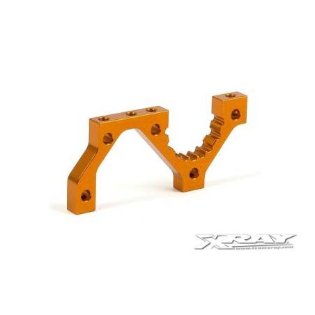 Soporte ajustable suspensión trasera inferior T3 alu naranja Xray 303022-O