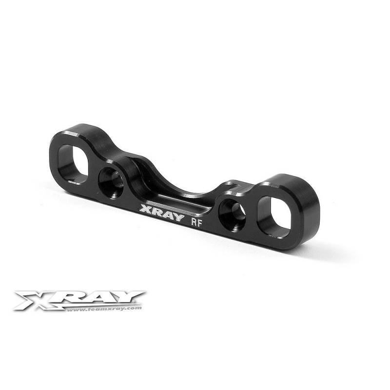 Soporte suspensión inferior trasera aluminio delantero ajuste square roll-center Xray 353316