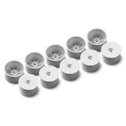 Llanta trasera Aerodisk 2WD/4WD hexágono 12 mm IFMAR blanco hard (10) Xray 329901-H