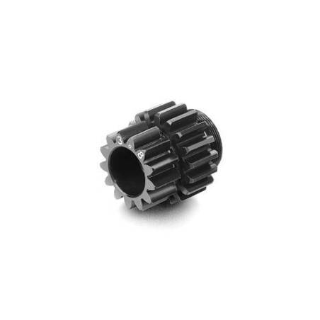 Piñón aluminio 13/18T tratamiento duro Xray 358421