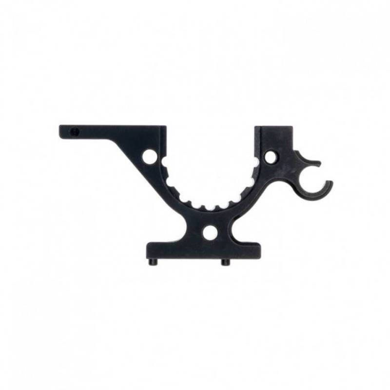 Soporte inferior corona central aluminio X4 delantero izquierdo / trasero derecho HD Xray Ref. 302773