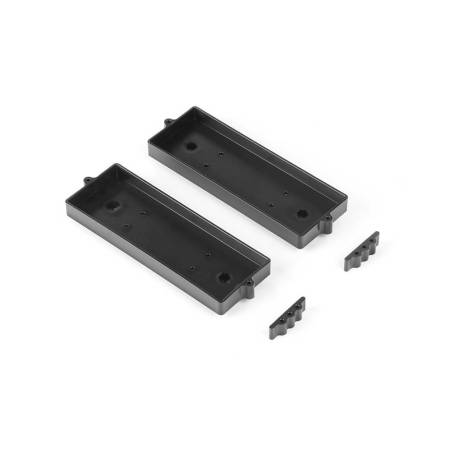 Caja plástico batería estándar/corta XB8E/GTXE/XT8E (2) Xray 356153