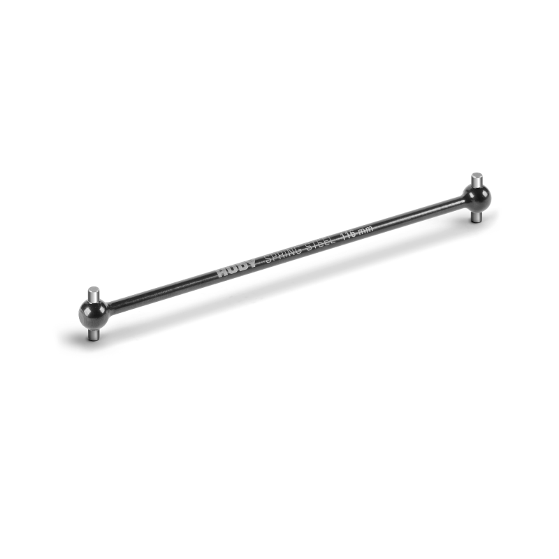 Palier central trasero 116 mm acero HUDY Xray 355632