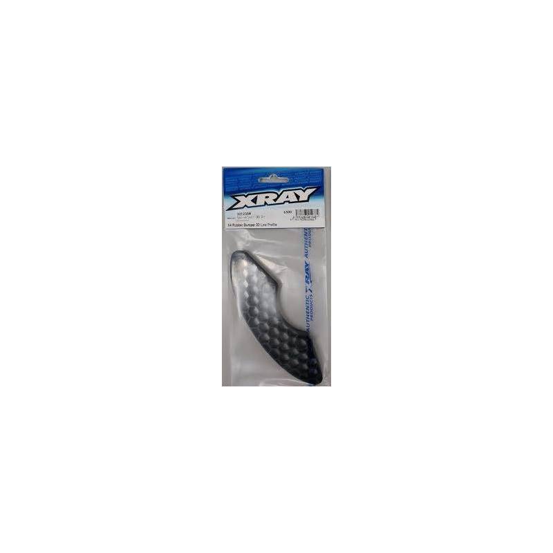 Bumper de goma 3D perfil bajo X4 Xray Ref. 301238