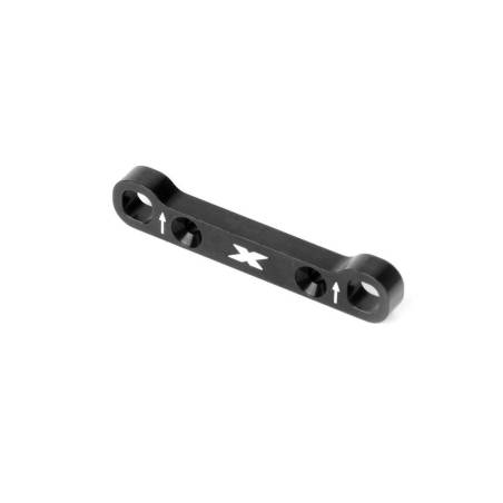 Placa soporte aluminio HS trasera-trasera Xray 363325
