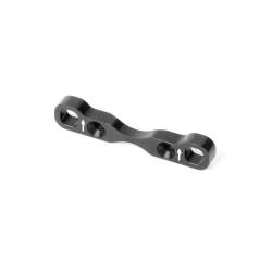 Placa soporte aluminio HS trasero-delantero Xray 363316