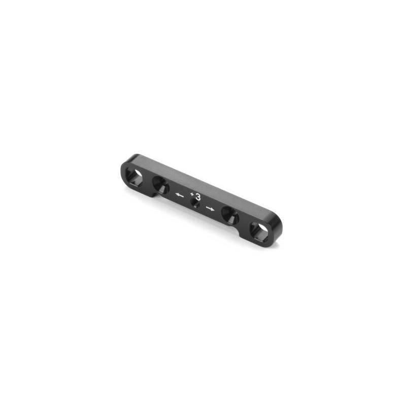 Placa aluminio caja ancha delantera Xray 362314