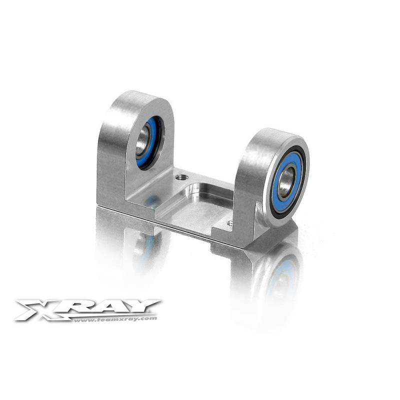 Portaeje delantero central aluminio Xray Ref. 335721