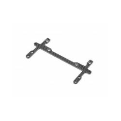 Soporte trasero carbono 2.5 mm X1'23 Xray 371082