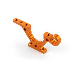 Soporte ajustable inferior alu T4'19 delantero D/trasero I naranja Xray 302762-O