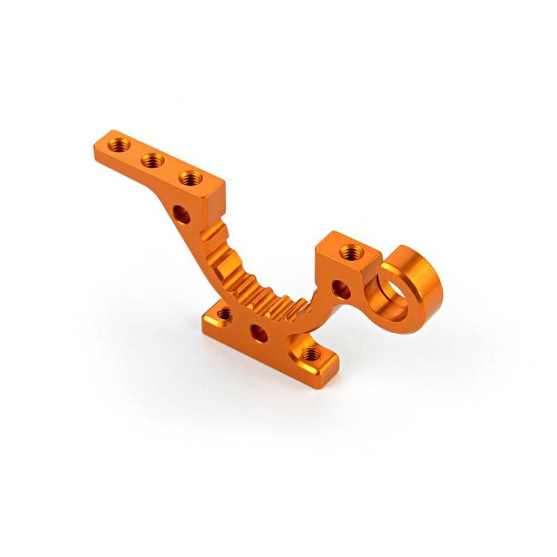 Soporte ajustable inferior alu T4'19 delantero D/trasero I naranja Xray 302762-O
