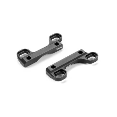 Abrazadera superior aluminio X4 posición interior amortiguador -1mm Xray Ref. 301578