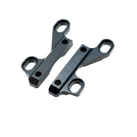 Placa superior aluminio 1.5mm más estrecha X4'23 derecha + izquierda Xray Ref. 301574