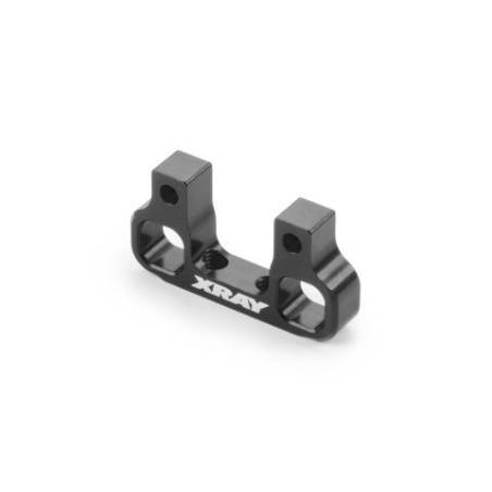 Placa trasera inferior aluminio M4 trasera RR negro Xray 343725