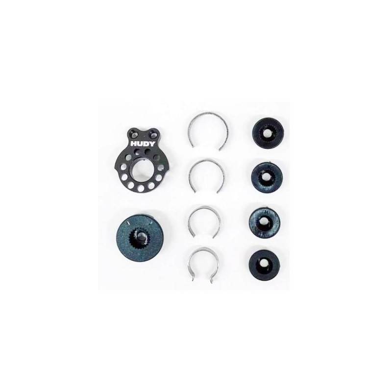 Salva servos ajustable de aluminio 1/12 juego Xray Ref. 293351