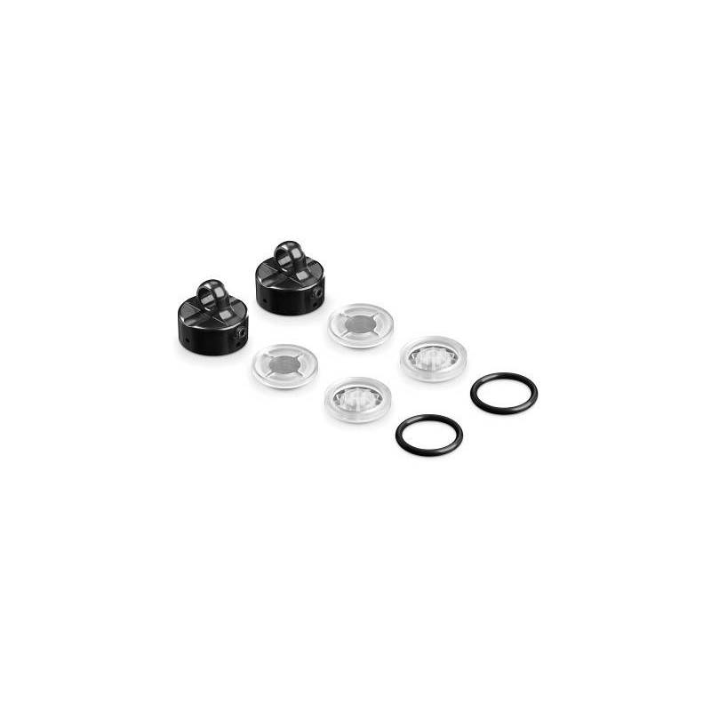 Tapones amortiguador multiajuste 3 en 1 XB8/GT (2) Xray 358057-K