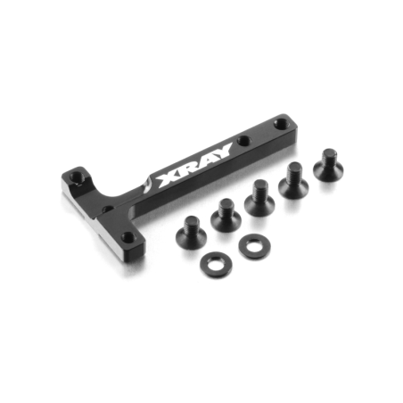Placa aluminio en forma T chasis X4 Xray Ref. 303768