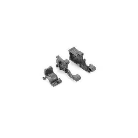 Caja diferencial externa plástico 5G grafito set Xray 323026-G