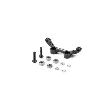 Placa dirección aluminio chasis 1 pieza set Xray Ref. 322575